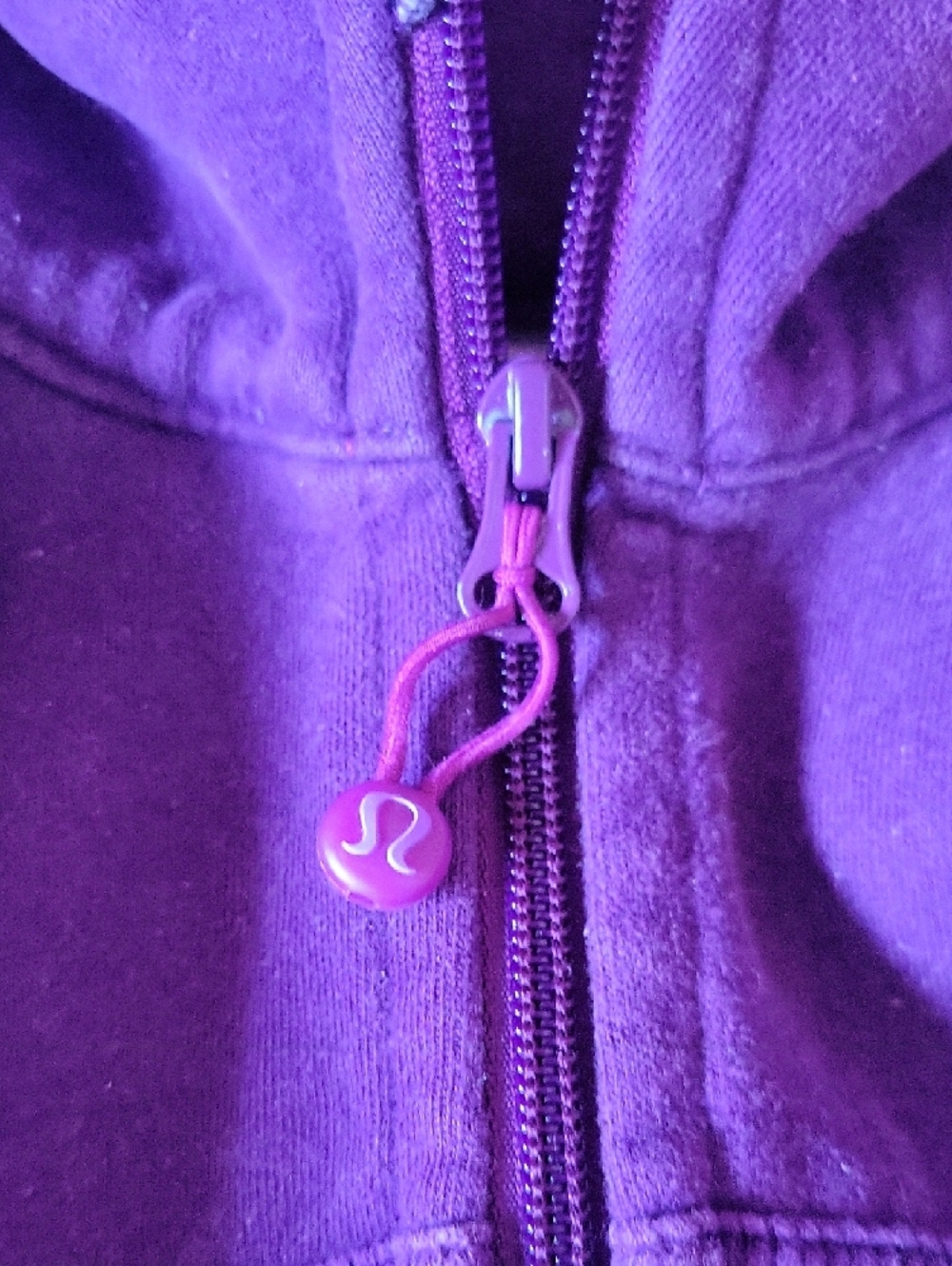 Purple Lulu Lemon Scuba Zip Up size s/m - Picture 2 of 6